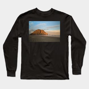 Morro Rock At Dawn Long Sleeve T-Shirt